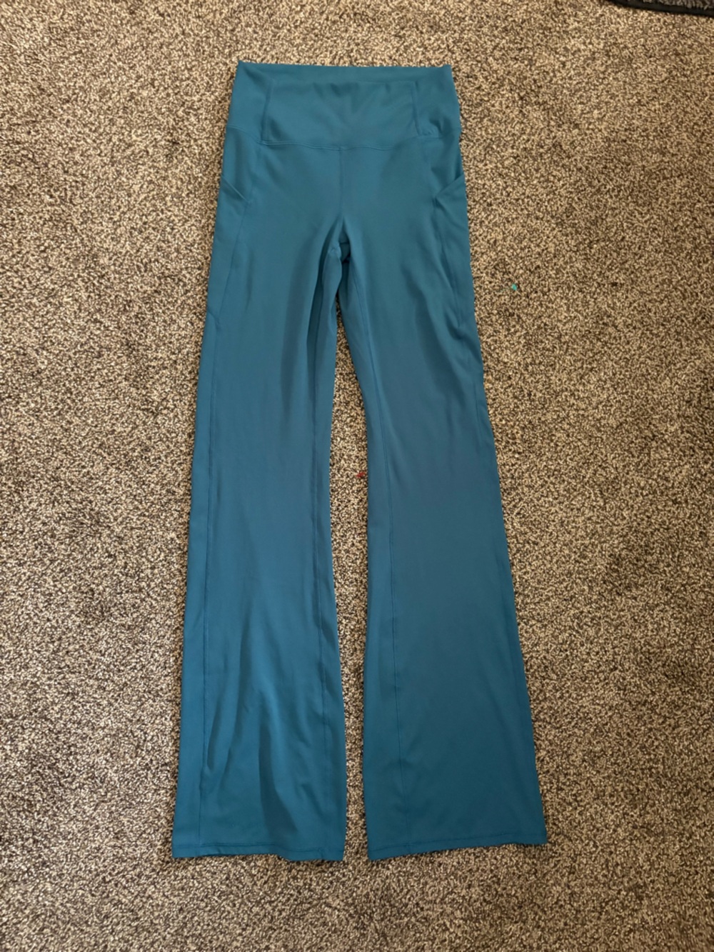 Fabletics Teal Flare Leggings